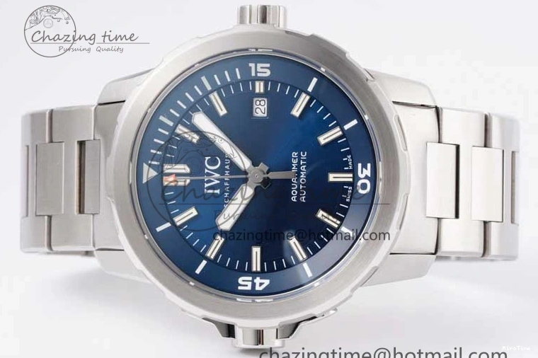 MIROTIME 0417 Versatile Aquatimer SS IW3290 V6SF 1:1 Best Edition Blue Dial on SS Bracelet A 7031